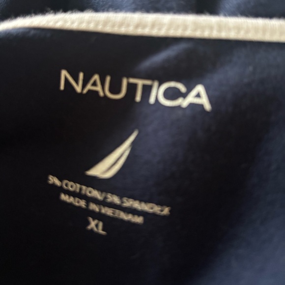 NAUTICA Dark Blue Midi Casual Shift Dress Anchor Design Relaxed Fit Size XXL - Picture 7 of 8